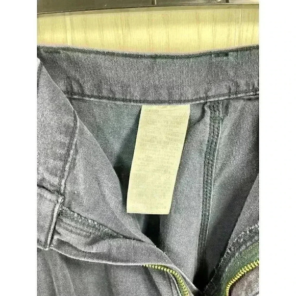Carhartt Pants Mens 40x34 Fits 38x30 Flame Resistant Cargo Distressed FRB240 - Picture 5 of 8